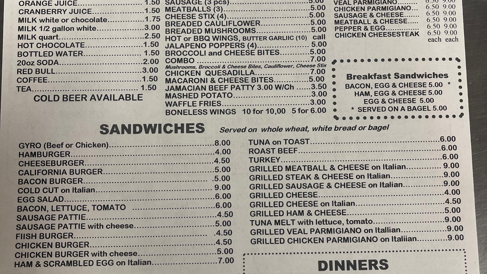 Georgio's Sub & Pizza Shoppe